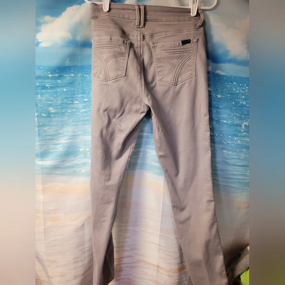 Seven7 Womens Gray Jeans‎ High Rise Skinny Size 4